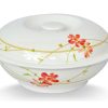 Thố Cơm Tròn Có Nắp 10" - Flora