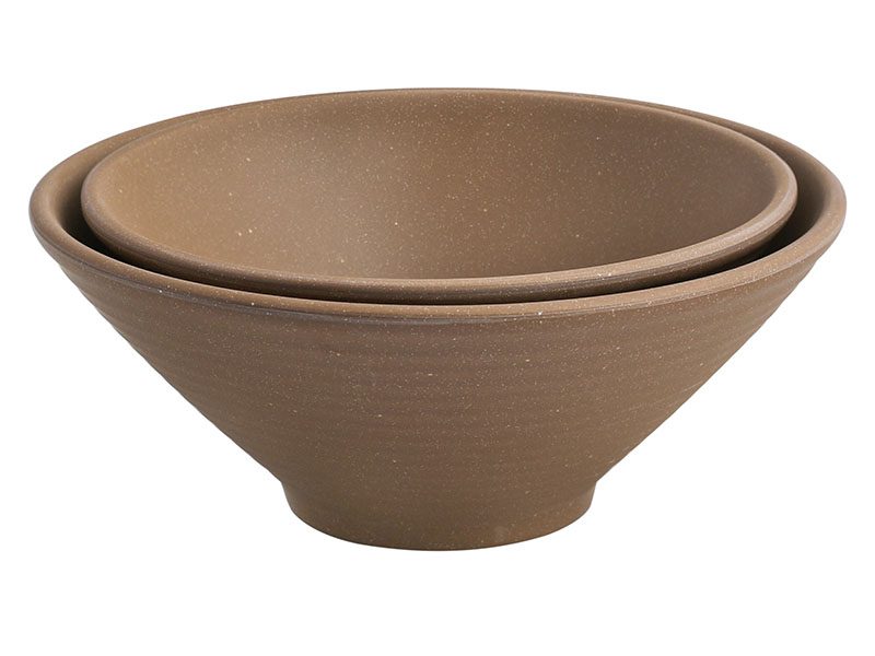 Tô Nhựa Melamine Tròn Nhám Có Vân 7" - Matte Whorl Bowl