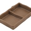 Dĩa Tương Nhám 2 Ngăn 5.3" - Matte 2 Section Saucer
