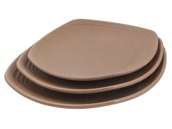 Đĩa Vuông Cạnh Tròn Nhám 8.5" - Matte Square Tray