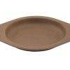 Clay Dark brown PV092 8.5 Dĩa Bò Bít Tết Nhám - Matte Steak Plate