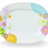 Dĩa Xoài Vuông 10" - Oval Plate