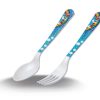 SP358 Bộ Muỗng Nhựa Melamine Nĩa Lớn Doreamon