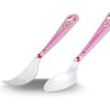 Bộ Muỗng Nhựa Melamine Nĩa Lớn - Pinky