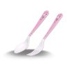 Bộ Muỗng Nhựa Melamine Nĩa Dài Nhỏ - Kitty