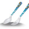 Bộ Muỗng Nhựa Melamine Nĩa Nhỏ Doreamon