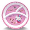 T383 Dĩa Phần 3 Ngăn 10" - Kitty