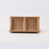Dĩa Chấm 2 Ngăn DV071 Clay Dark Brown