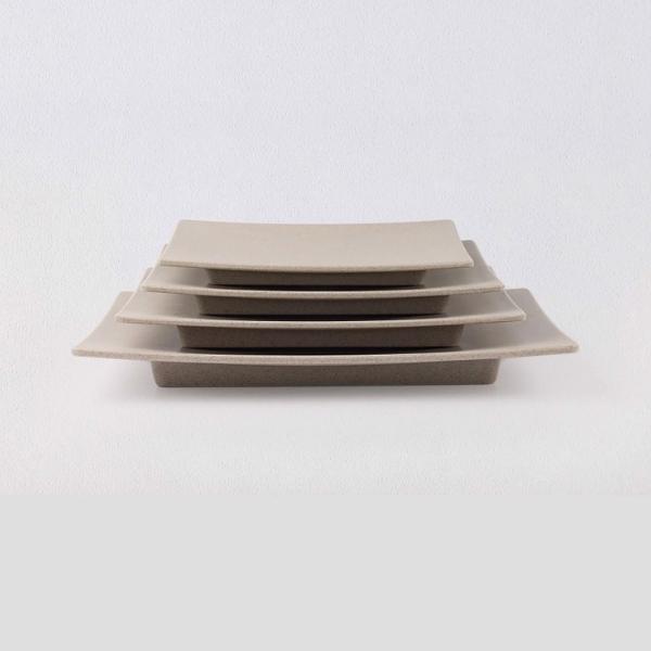 dia chu nhat nham light brown 17 mekoong 3 Dĩa Chữ Nhật Melamine Nhám Light Brown