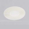 Dĩa Oval Ảo Màu Trắng Superware