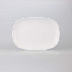 Dĩa Oval Sâu Ảo Màu Trắng Superware