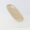 Dĩa Oval Vuông Melamine Màu Nâu Đá P415-12