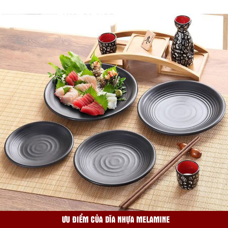 Ưu điểm của Dĩa nhựa melamine