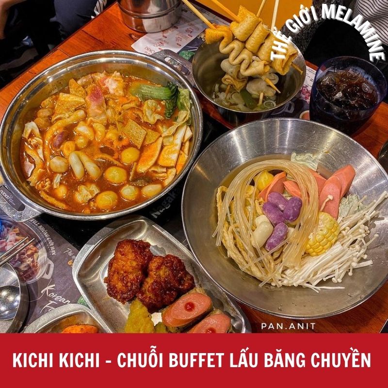 Kichi Kichi - Chuỗi buffet lẩu băng chuyền phong cách Nhật Bản