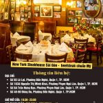 New York Steakhouse Sài Gòn - Món beefsteak chuẩn Mỹ