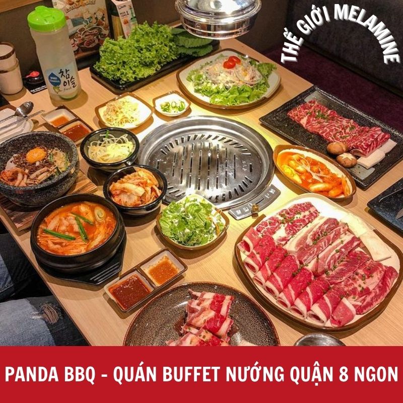 Panda BBQ - Quán buffet nướng Quận 8 ngon Panda BBQ - Quán buffet nướng Quận 8 ngon