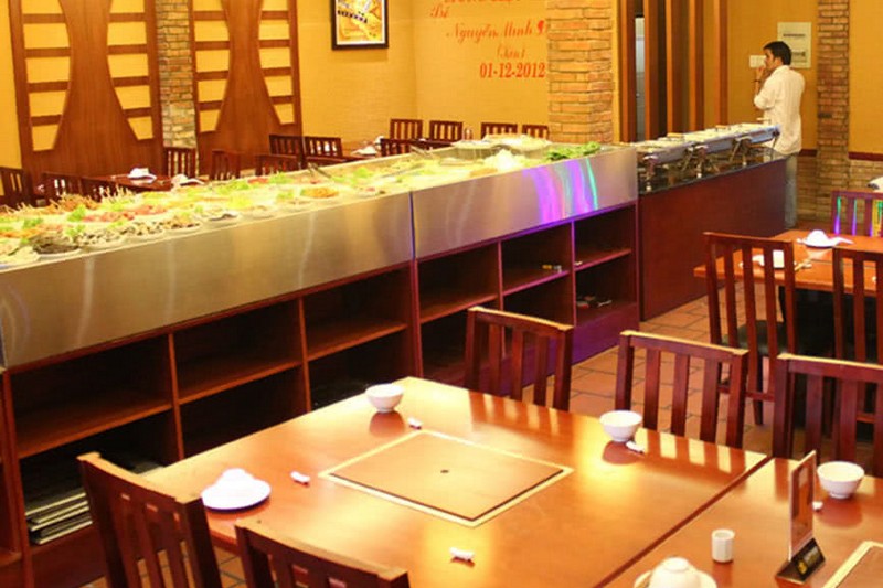 BBQ House - Nhà hàng buffet sushi theo phong cách Singapore