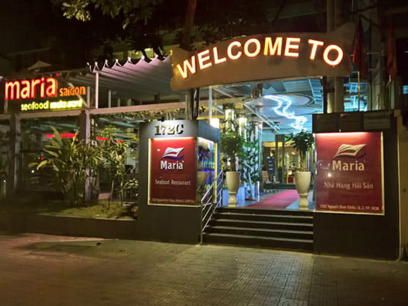 Nhà hàng Maria Saigon - Địa điểm thưởng thức hải sản ở quận 3