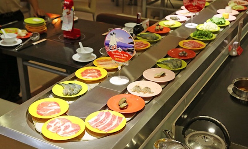 buffet lau bang chuyen 1 King BBQ - Nhà hàng lẩu băng chuyền TPHCM
