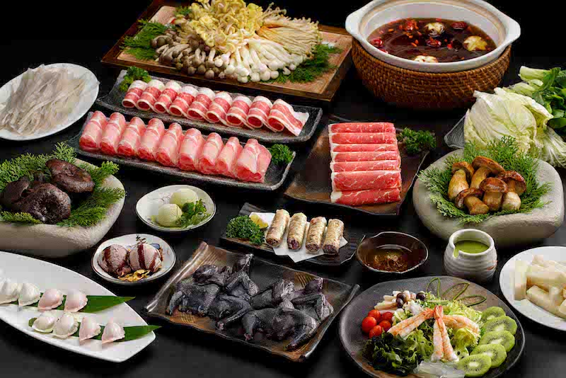 buffet lau bang chuyen 4 Buffet lẩu băng chuyền Ashima - Lẩu nấm thiên nhiên
