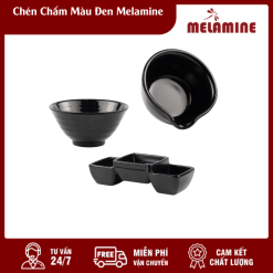 Chén Chấm Màu Đen
