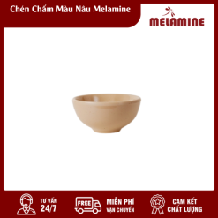 Chén Chấm Màu Nâu