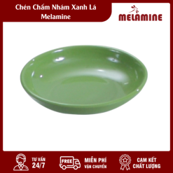 Chén Chấm Nhám Xanh Lá