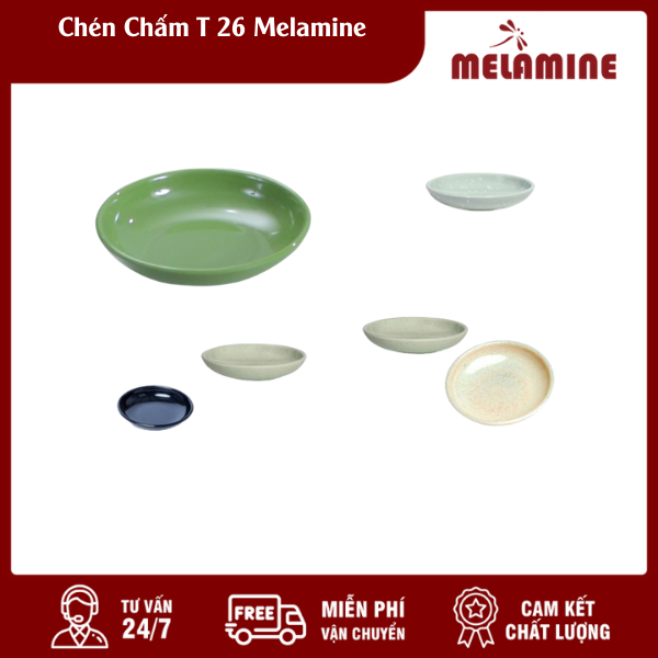 chen cham t 26 melamine vn Chén Chấm T 26