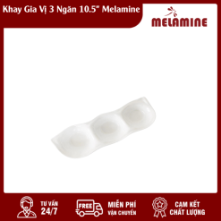 Khay Gia Vị 3 Ngăn 10.5" VN