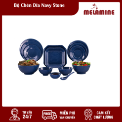 Bộ Chén Dĩa Navy Stone