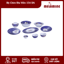 Bộ Chén Đĩa Viền 154 DA