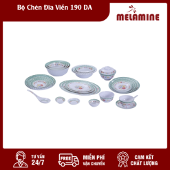 Bộ Chén Đĩa Viền 190 DA