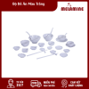 bo do an mau trang melamine.vn Bộ Đồ Ăn Màu Trắng
