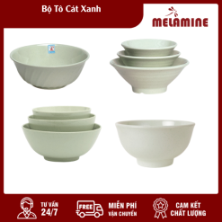 Bộ Tô Nhựa Cát Xanh
