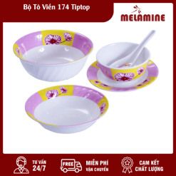 Bộ Tô Nhựa Viền 174 Tiptop