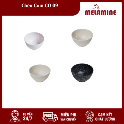 Chén Cơm CO 09 Melamine