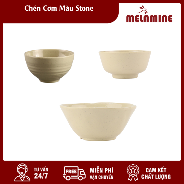 chen com mau stone melamine.vn Chén Cơm Màu Stone Melamine