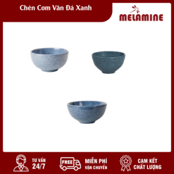 Chén Cơm Vân Đá Xanh Melamine