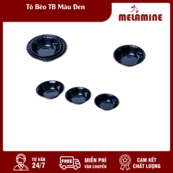 Tô Nhựa Bèo TB Màu Đen