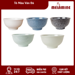 Tô Nhựa Màu Vân Đá