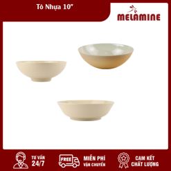 Tô Nhựa 10"