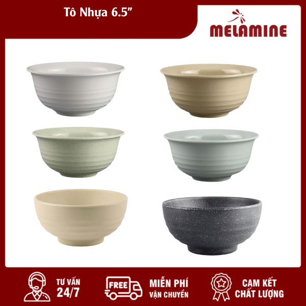to nhua 6.5 melaminevn Tô Nhựa 6.5"