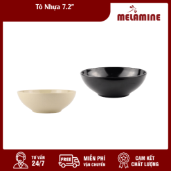 Tô Nhựa 7.2"