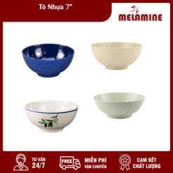Tô Nhựa 7"