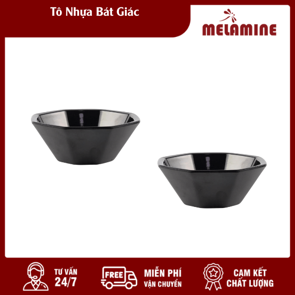 to nhua bat giac melaminevn Tô Nhựa Bát Giác