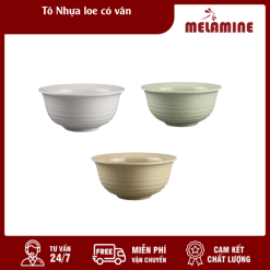 Tô Nhựa loe có vân