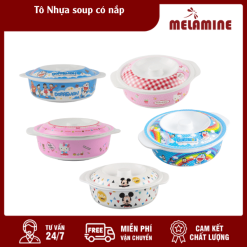 Tô Nhựa soup có nắp