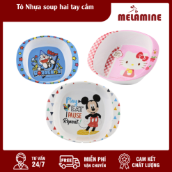 Tô Nhựa soup hai tay cầm