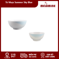 Tô Nhựa Summer Sky Blue