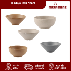 Tô Nhựa Tròn Nhám